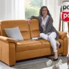 Polsterpower 2-Sitzer-Sofa – Braun – Microfaser 5