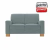 Polsterpower 2-Sitzer-Sofa – Miro Ice – Basismodell 5