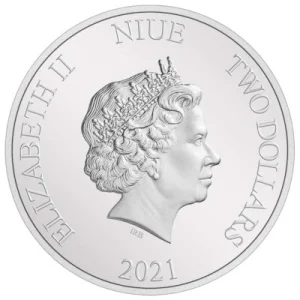 Niue – 2 NZD Herr Der Ringe: (5.) Legolas(TM) 2021 – 1 Oz Silber 9