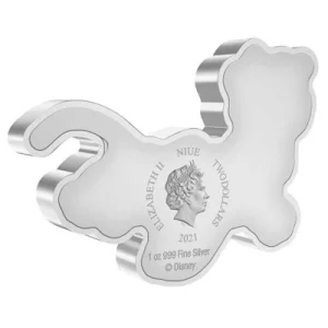 Niue – 2 NZD Disney Shaped (2.) Pluto 2021 – 1 Oz Silber 11