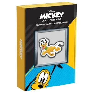 Niue – 2 NZD Disney Shaped (2.) Pluto 2021 – 1 Oz Silber 15