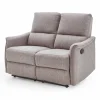 2-Sitzer-Sofa – Grau – Manuelle Relaxfunktion 5