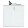 Kommode – Alpinweiß – 2 Türen – 88 Cm Breit 5
