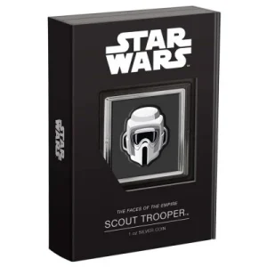 Niue – 2 NZD Star Wars Faces Of The Empire (4.) Scout Trooper – 1 Oz Silber 15