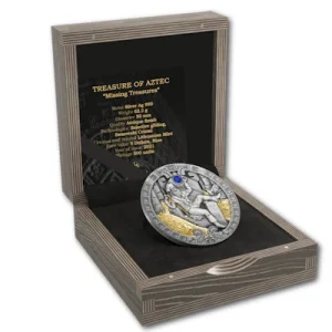Niue – 5 NZD Schatz Der Azteken (Treasures Of Aztec) 2021 – 2 Oz Silber 9