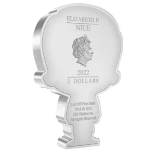 Niue – 2 NZD Chibi Star Trek (3.) Dr. McCoy(TM) 2022 – 1 Oz Silber 10