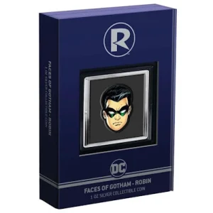 Niue – 2 NZD DC Comics(TM) Faces Of Gotham (2.) Robin(TM) – 1 Oz Silber 15