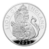 Großbritannien – 10 GBP Tudor Beasts (2.) Lion Of England 2022 – 10 Oz Silber PP 8