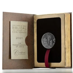 Niue – 2 NZD Bibelserie Verklärung Jesus (The Transfiguration Of Jesus) 2021 – 2 Oz Silber 12
