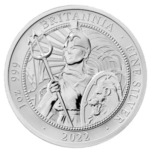 Großbritannien – 4 GBP Britannia 2 Coin Set 2022 – 2*1 Oz Silber PP 8