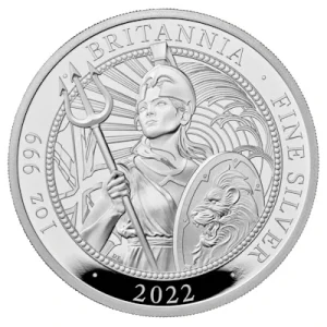 Großbritannien – 4 GBP Britannia 2 Coin Set 2022 – 2*1 Oz Silber PP 10