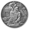 Samoa – 5 Dollar Olympians & Zodiac: Hephaestus VS Waage 2021 – 2 Oz Silber 11