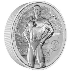 Niue – 10 NZD Classic Superheroes (2.) The Flash(TM) 2022 – 3 Oz Silber PP 9