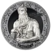 Palau – 2 USD Eternal Sculptures: Moses 2022 – 3 Oz Silber 14