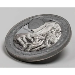 Palau – 2 USD Eternal Sculptures: Moses 2022 – 3 Oz Silber 13
