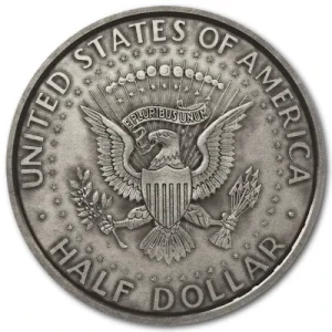 USA – Half Dollar Roman Booteens The Witch 1964 – 2 Oz Silber 7