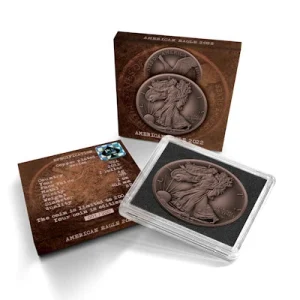 USA – 1 USD TYPE 2 Silver Eagle 2022 – 1 Oz Silber AntikFinish 9