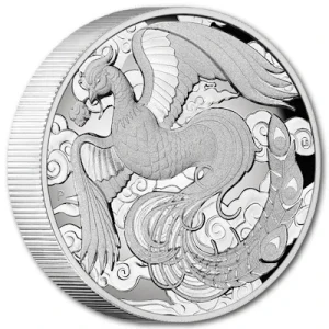 Australien – 2 AUD Myths & Legends: Phoenix 2022 – 2 Oz Silber Proof HighRelief 9