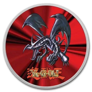 Niue – 4 NZD 25 Jahre Yu Gi Oh! 2 Coin Set Joey Wheeler / Black Dragon 2022 – 2*1 Oz Silber Color 13