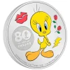Niue – 2 NZD Tweety(TM) 80 Jahre Jubiläum 2022 – 1 Oz Silber PP Color 13