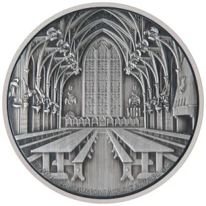 Niue – 2 NZD Harry Potter(TM) Hogwarts(TM): Die Große Halle – 1 Oz Silber 9