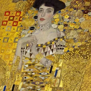 Tschad – 10000 Francs Gustav Klimt: Adele Bloch Bauer I 2022 – 2 Oz Silber AntikFinish 11