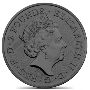 Großbritannien – 2 GBP Myth & Legends (3.) Burning Little John 2022 – 1 Oz Silber Ruthenium 8