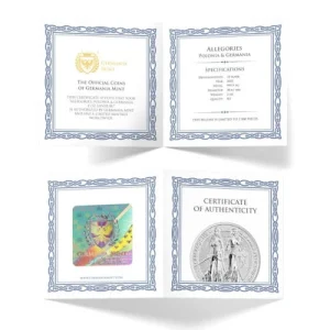 Germania Mint – 10 Mark Polonia & Germania 2022 – 2 Oz Silber 11