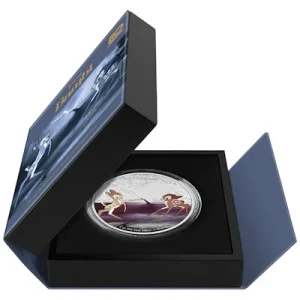 Niue – 2 NZD Disney 80 Jahre Bambi Und Feline 2022 – 1 Oz Silber 13