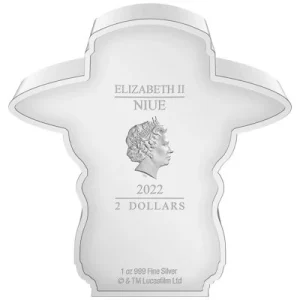 Niue – 2 NZD Chibi Star Wars Book Of Boba Fett (4.) Cad Bane(TM) – 1 Oz Silber 10
