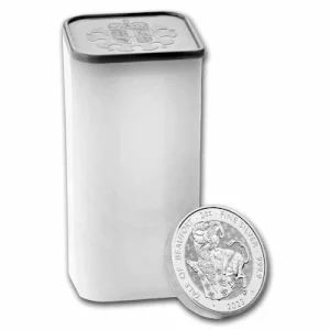 Großbritannien – 5 GBP Tudor Beasts (2.) Yale Of Beaufort 2023 – 2 Oz Silber 13