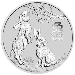 Australien – 0,5 AUD Lunar III Hase 2023 – 1/2 Oz Silber 7