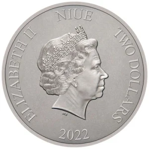 Niue – 2 NZD Herr Der Ringe(TM): (3.) Helms Klamm 2022 – 1 Oz Silber 11