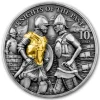 Malta – 10 EURO Knights Of The Past: Malta & Ottoman 2022 – 2 Oz Silber Antik Finish HR 16