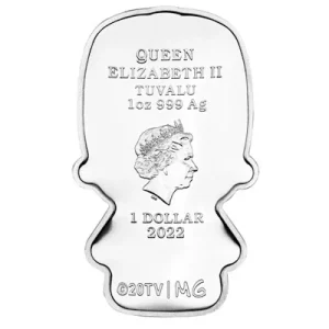 Tuvalu – 1 TVD Simpsons Minted Mini (2.) Homer Simpson 2022 – 1 Oz Silber 11