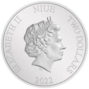 Niue – 2 NZD Transformers (2.) Bumble Bee 2022 – 1 Oz Silber PP 11