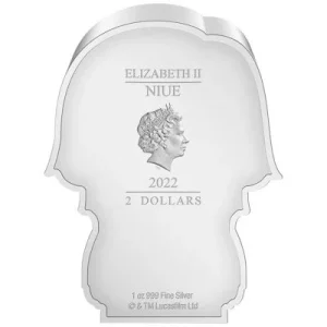 Niue – 2 NZD Chibi Star Wars(TM) (1.) Cassian Andor(TM) 2022 – 1 Oz Silber PP Color 10