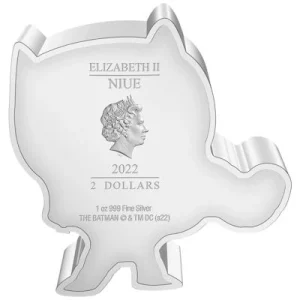 Niue – 2 NZD Chibi The Batman (2.) Catwoman(TM) – 1 Oz Silber PP Color 10