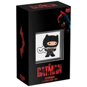 Niue – 2 NZD Chibi The Batman (2.) Catwoman(TM) – 1 Oz Silber PP Color 12