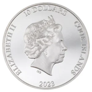 Cook Island – 10 CID Half Dome 2023 – 2 Oz Silber PP Ultra High Relief 7