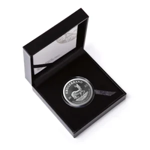 Südafrika – Krügerrand 2023 – 2 Oz Silber Polierte Platte 12