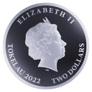 Tokelau – 2 NZD Hibernia 2022 – 1 Oz Silber 6