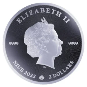 Niue – 2 NZD Shamrock (Kleeblatt) 2022 – 1 Oz Silber 6