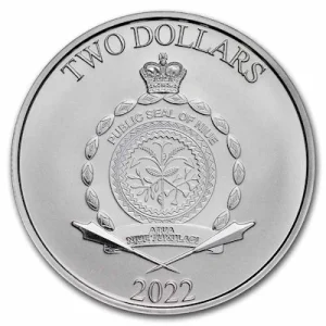 Niue – 2 NZD Star Wars Baby Yoda 2022 – 1 Oz Silber 8