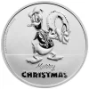 Niue – 2 NZD Disney(TM) Donald Duck Christmas 2022 – 1 Oz Silber / Nur 15.000!!! 8