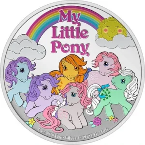 Niue – 2 NZD My Little Pony 2022 – 1 Oz Silber PP Color 9