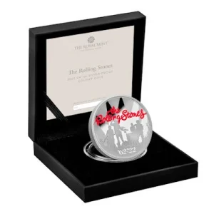Großbritannien – 2 GBP Music Legends The Rolling Stones 2022 – 1 Oz Silber PP Color 11