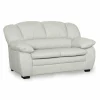 2-Sitzer-Sofa – Creme – Echtleder 7