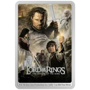 Niue – 2 NZD Herr Der Ringe(TM) Poster: (3.) Die Rückkehr Des Königs(TM) 2022 – 1 Oz Silber PP Color 9