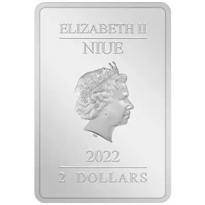 Niue – 2 NZD Herr Der Ringe(TM) Poster: (3.) Die Rückkehr Des Königs(TM) 2022 – 1 Oz Silber PP Color 11